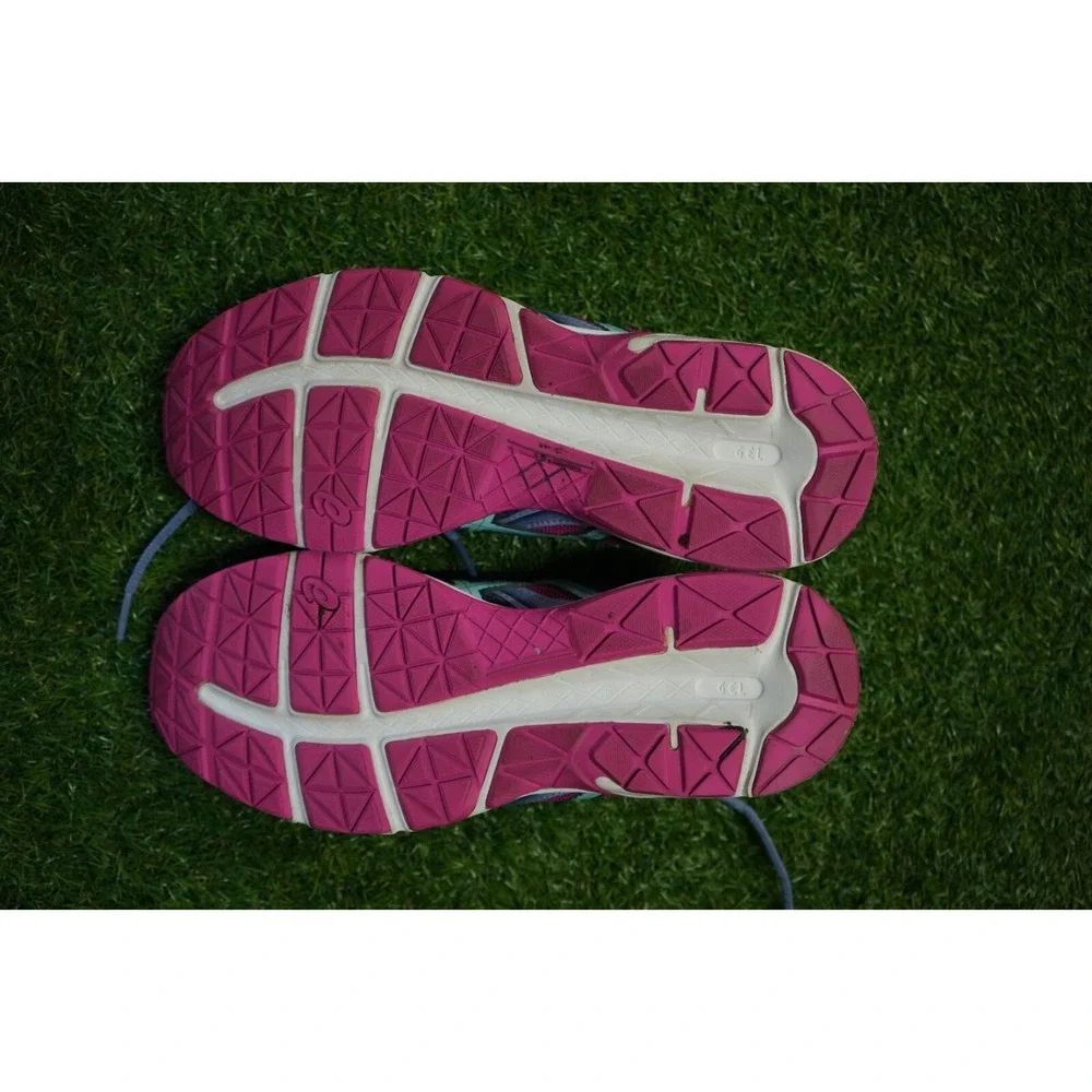 Asics Gel-Contend 3 T5G5N Womens 9.5 Shoes Multicolor‎ Lace Up Running Sneakers - Picture 4 of 5